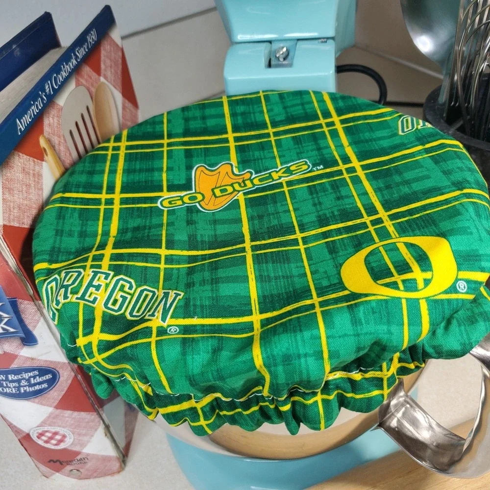 Oregon Ducks, U Of O Reversible KitchenAid Mixer Mixing Bowl Cover Bread Baking